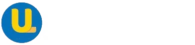 U logo with partial company name.
